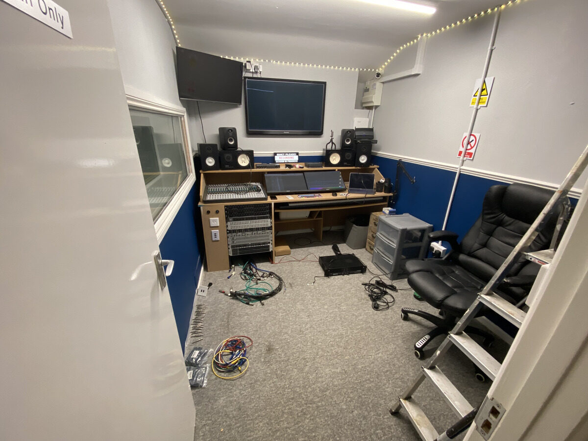 Brickyard Studios Build - Control Room 1